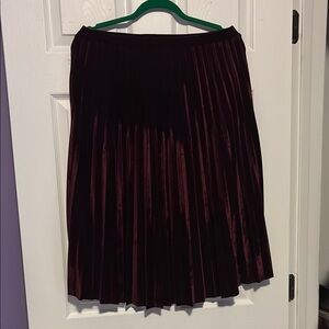 Soprano Red A-Line Skirt